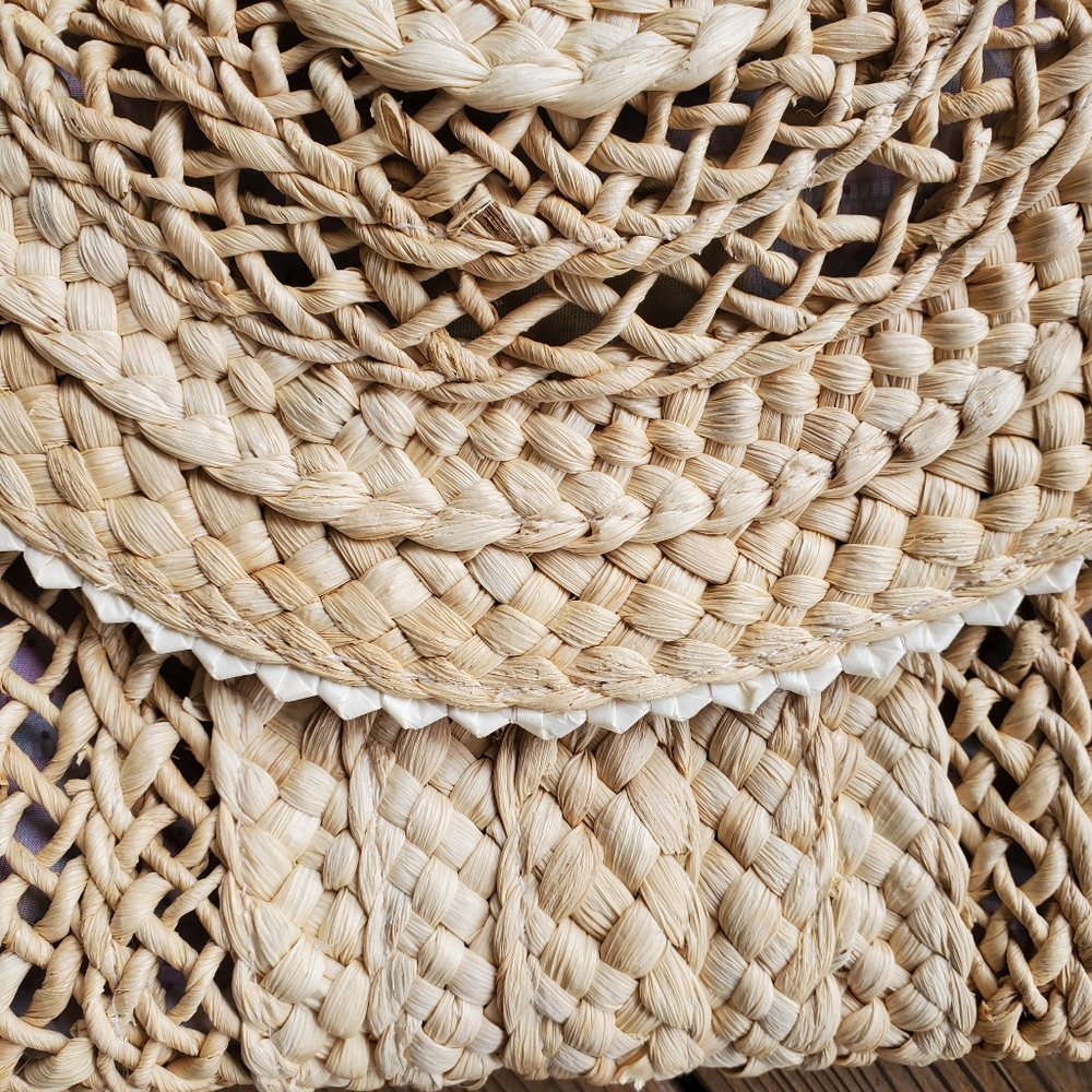 Straw Cross Body Bag - Picture 5 of 7